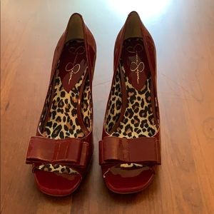 Jessica Simpson Kendal’s Patent Leather Heels